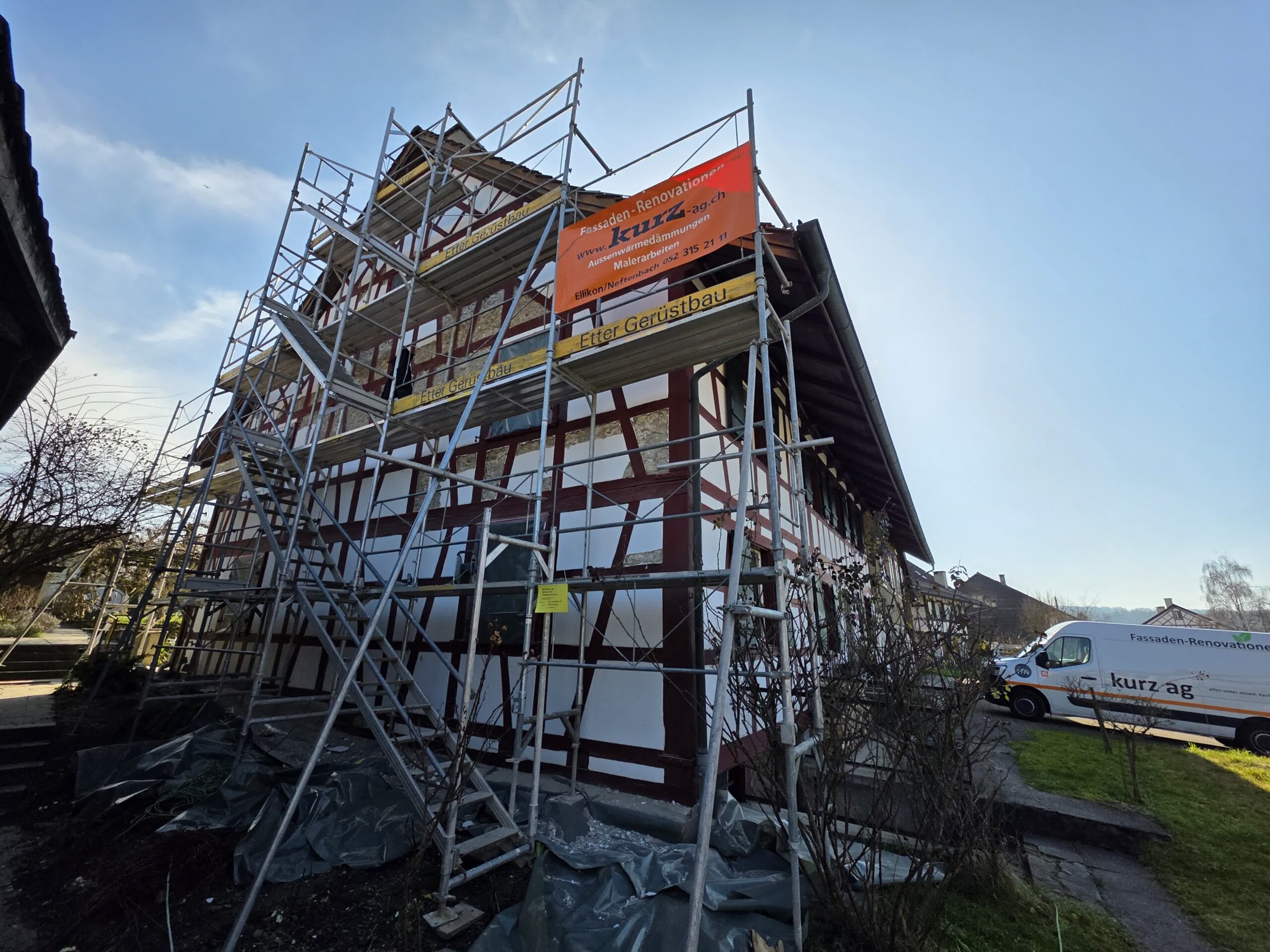 Fachwerksanierung in Rickenbach