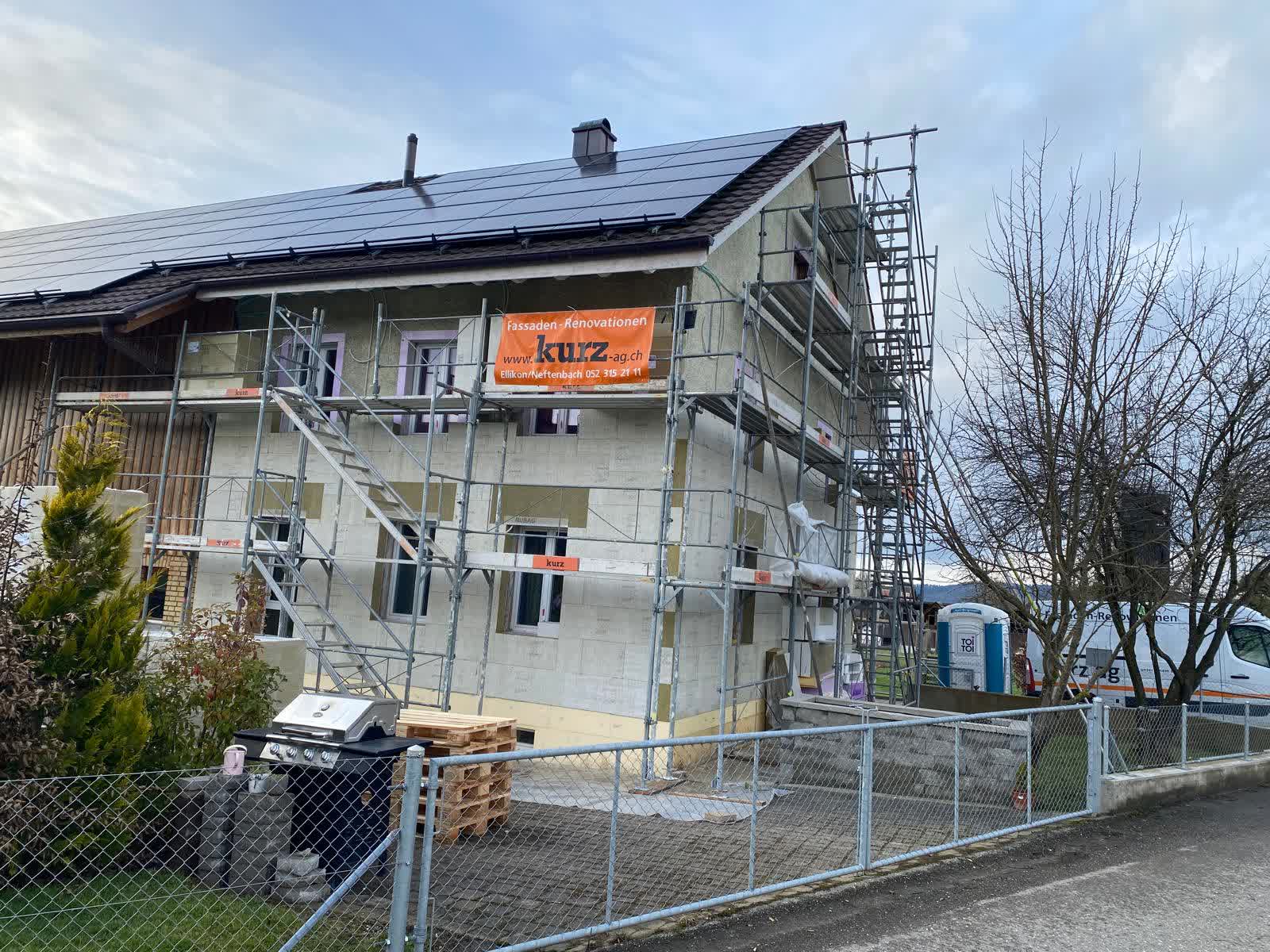 Aussenwärmedämmung und Malerarbeiten in Buch bei Frauenfeld