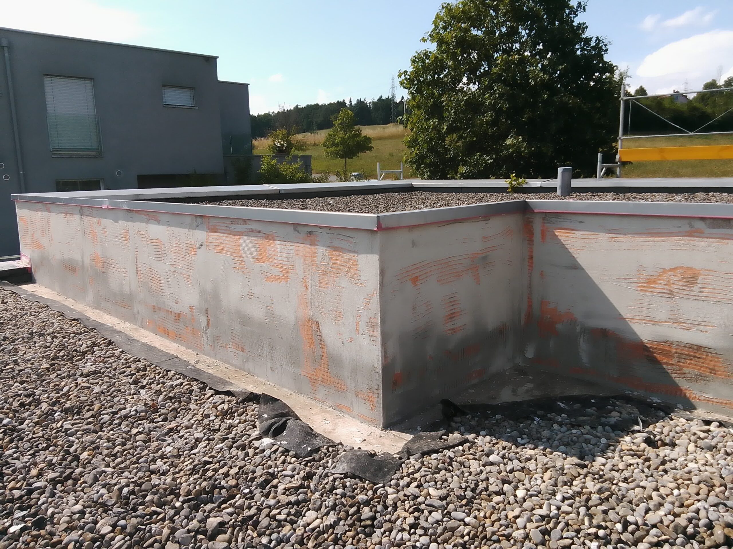 Reparaturarbeiten an der Aussenwärmedämmung, Ameisenschäden, Dämmung ersetzten in Winterthur