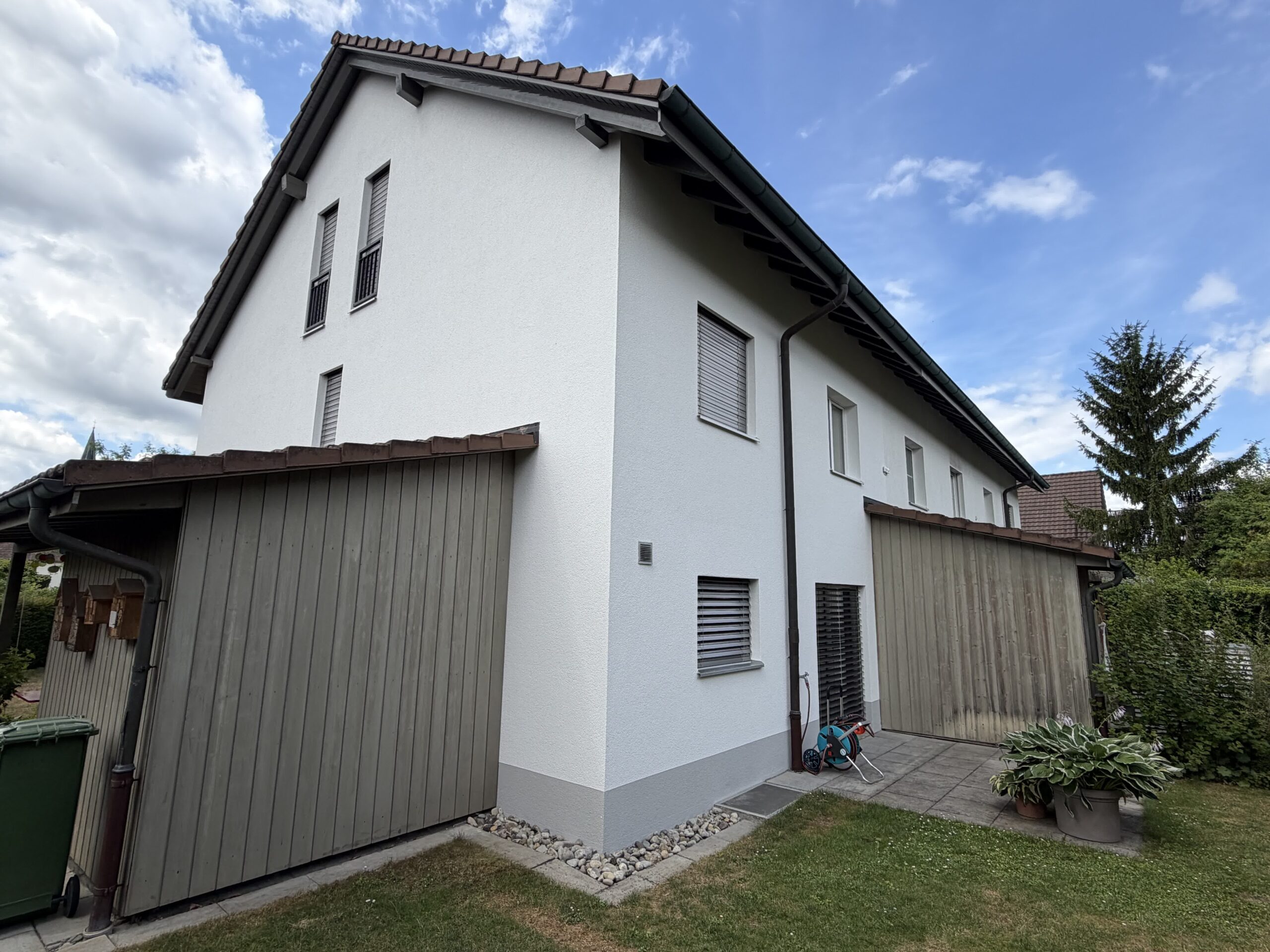 fertig erstellte Reparatur und Malerarbeiten in Gachnang Kefikon bei Frauenfeld